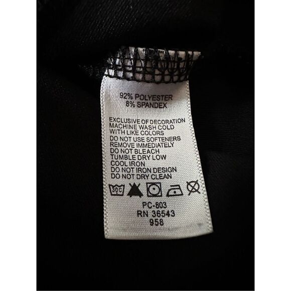 Izod PerformX Women's Mock Neck Full Zip Activewear‎ Jacket Black Size XS - Picture 6 of 6